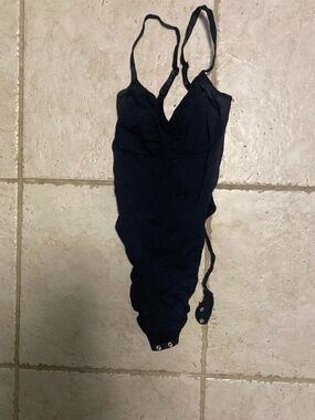 Skims Seamless Sculpt Brief Bodysuit in in Onyx Size Large